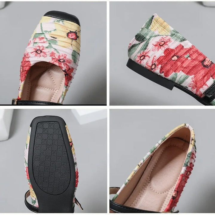 Giverny Pleated Mary Janes