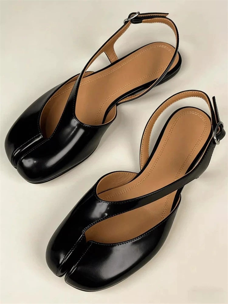 Kaede Split-Toe Slingbacks