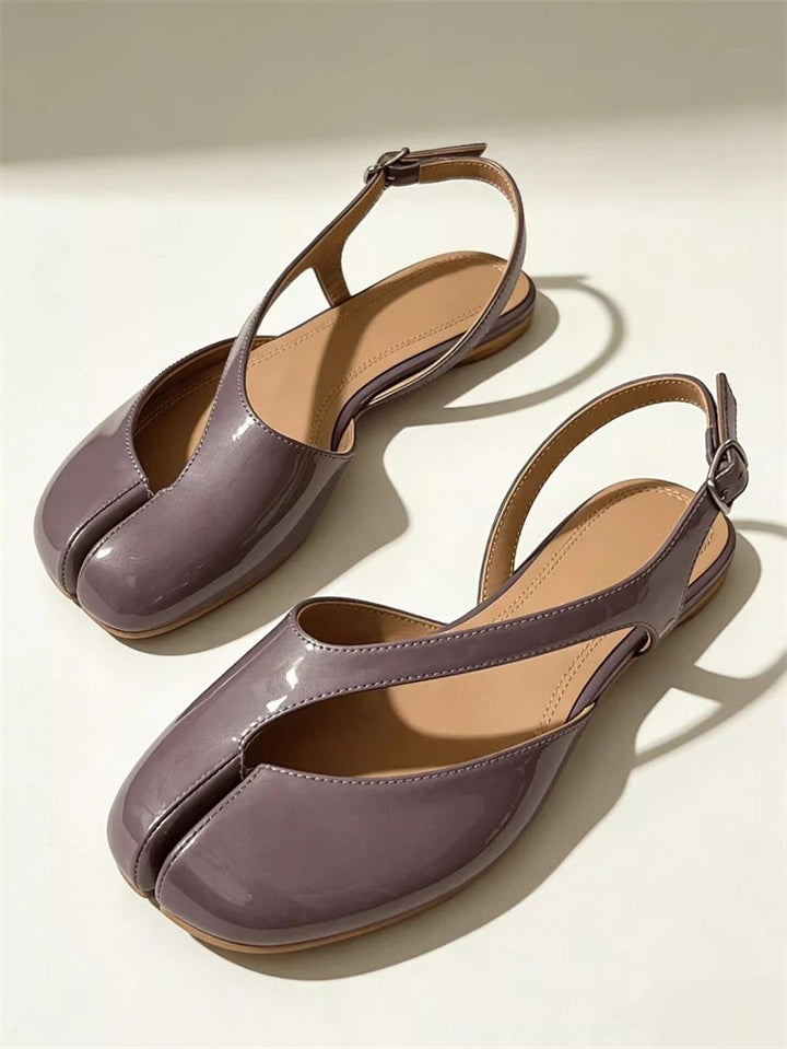 Kaede Split-Toe Slingbacks