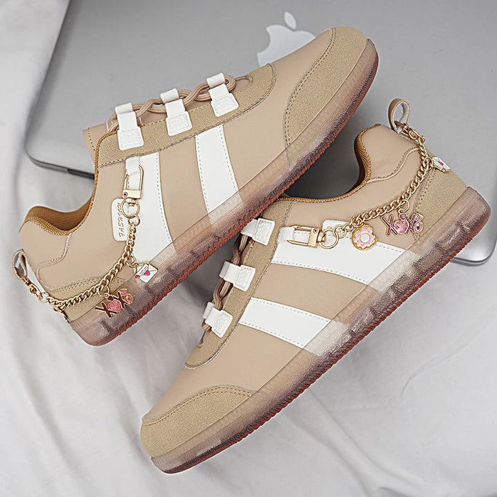 Charmcourt Striped Sneakers
