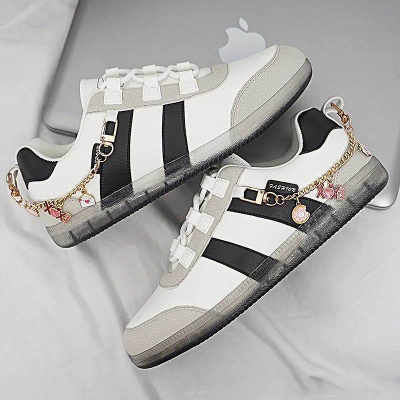 Charmcourt Striped Sneakers