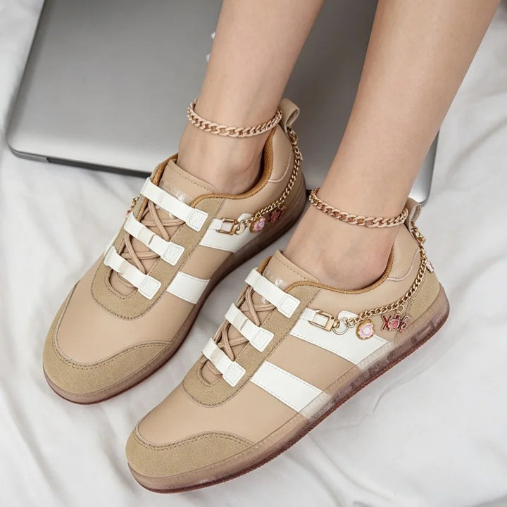 Charmcourt Striped Sneakers