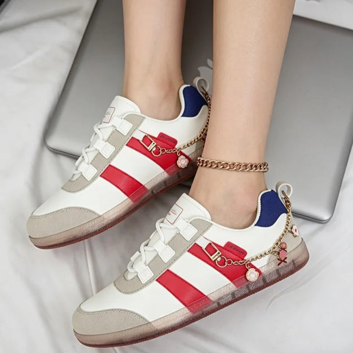 Charmcourt Striped Sneakers