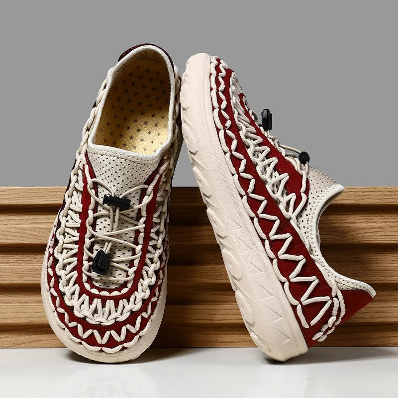 Huarache Woven Sneakers