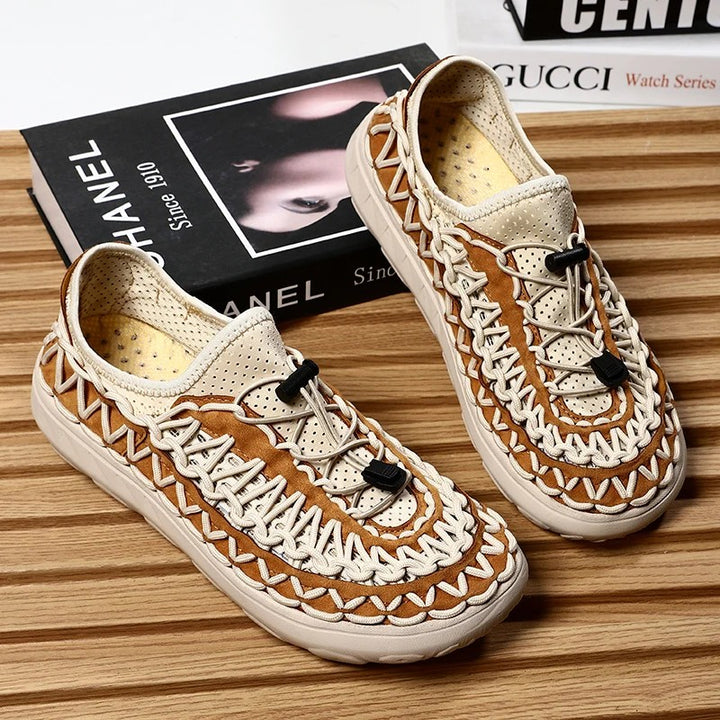 Huarache Woven Sneakers