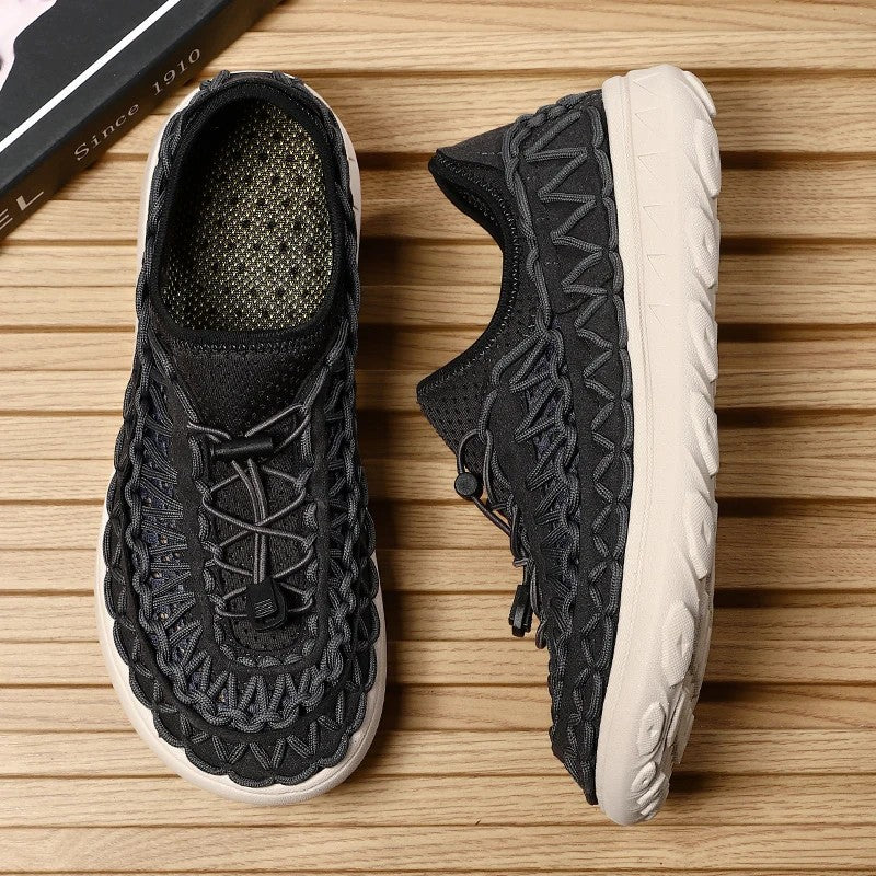 Huarache Woven Sneakers