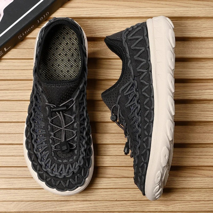 Huarache Woven Sneakers