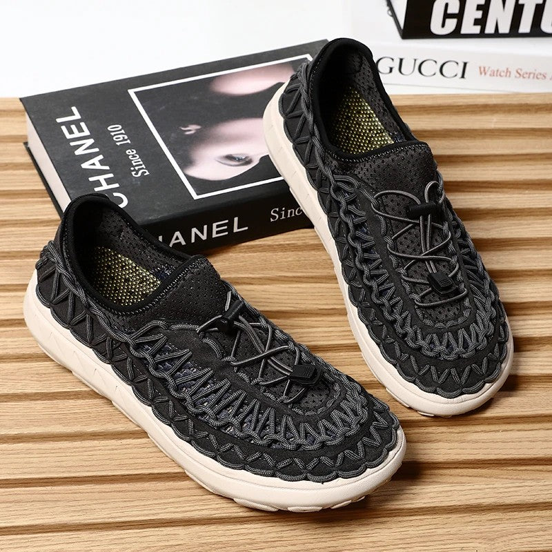 Huarache Woven Sneakers