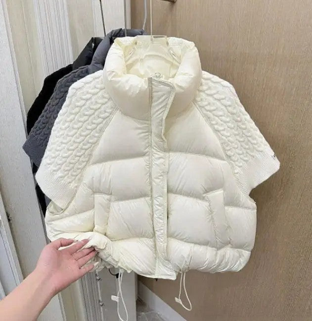 Cocoon Quilted Cape Vest