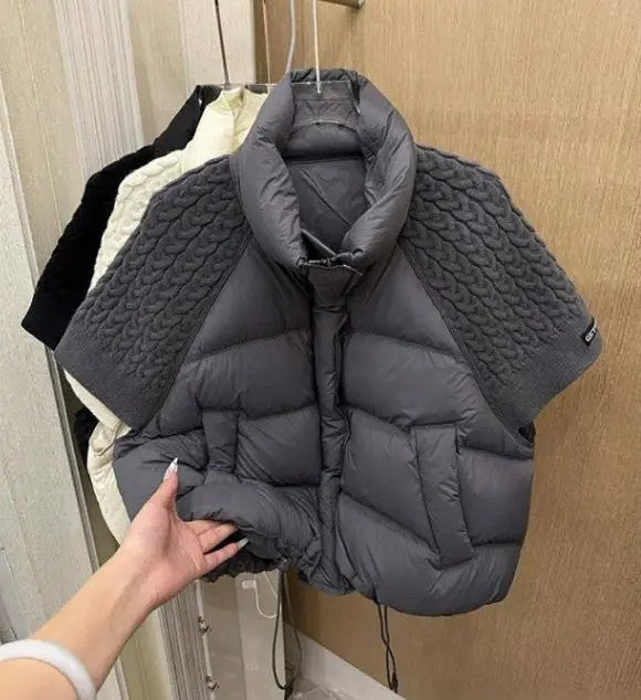 Cocoon Quilted Cape Vest