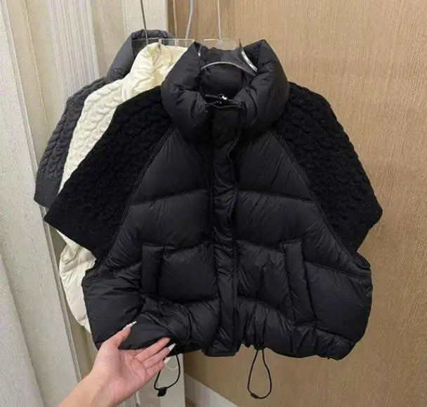 Cocoon Quilted Cape Vest