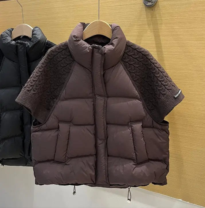 Cocoon Quilted Cape Vest