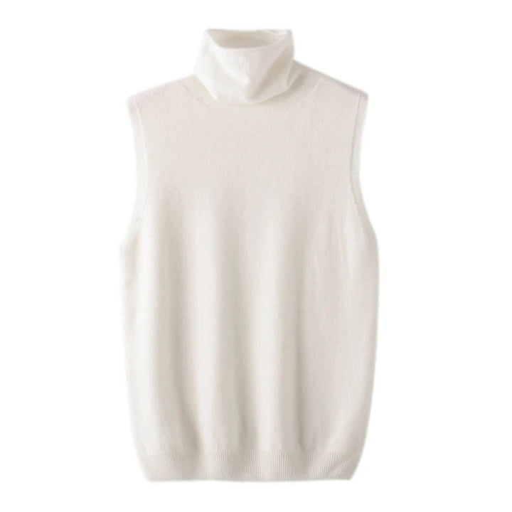 Mariella Turtleneck Wool Vest
