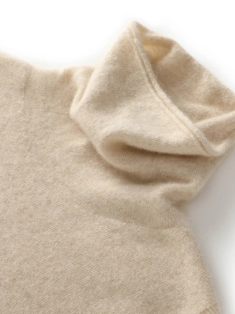 Mariella Turtleneck Wool Vest
