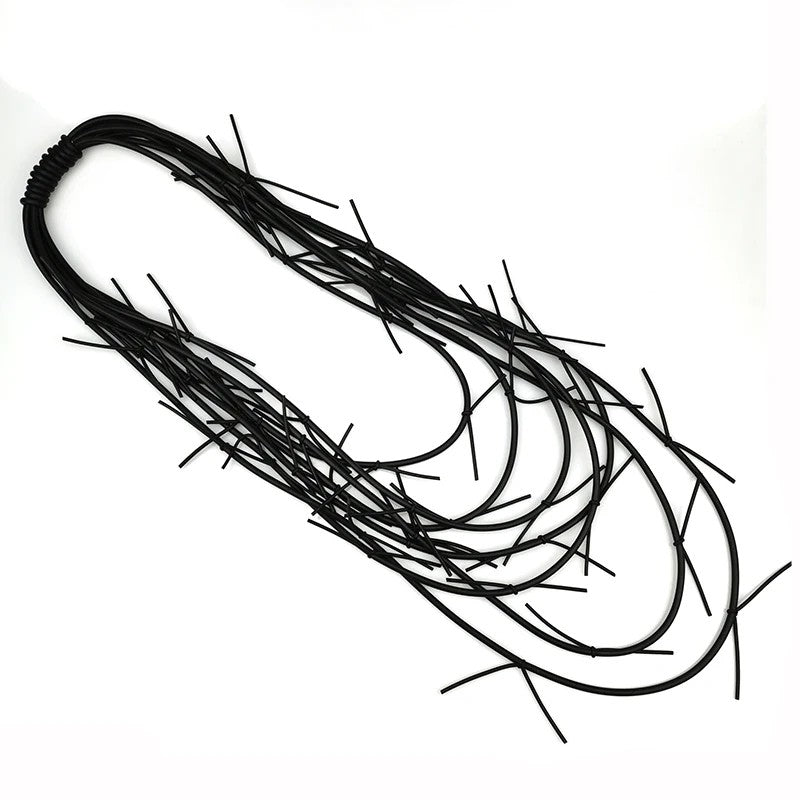 Thornwrap Rubber Necklace