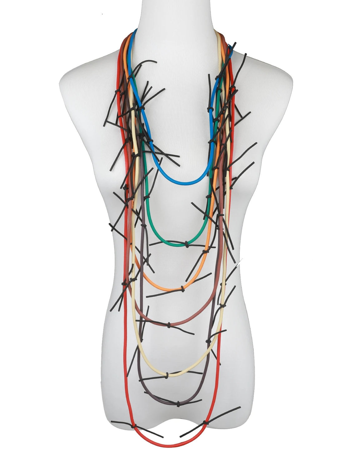 Thornwrap Rubber Necklace