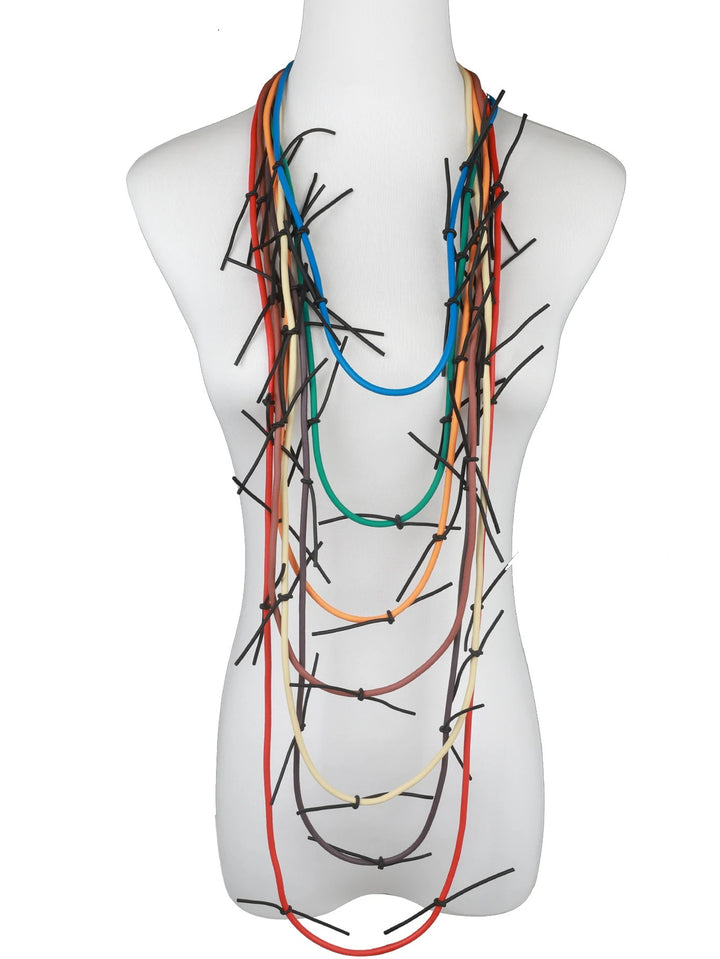 Thornwrap Rubber Necklace