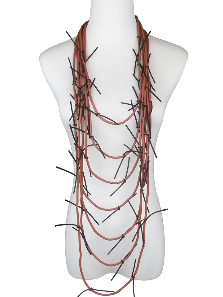 Thornwrap Rubber Necklace