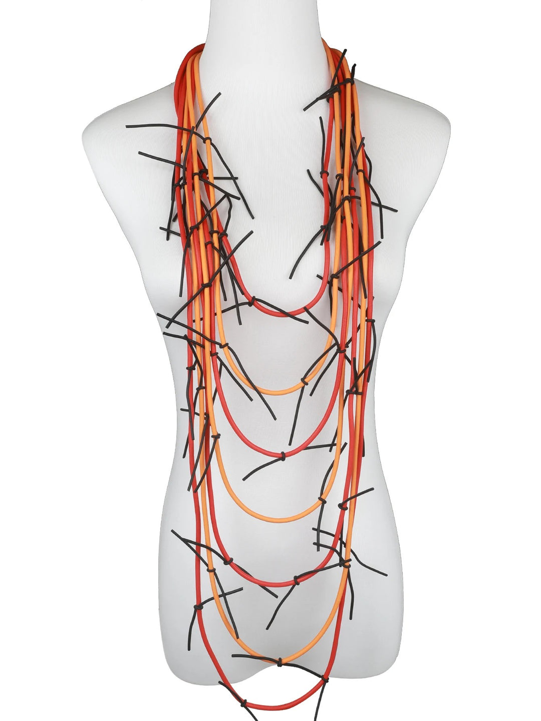 Thornwrap Rubber Necklace