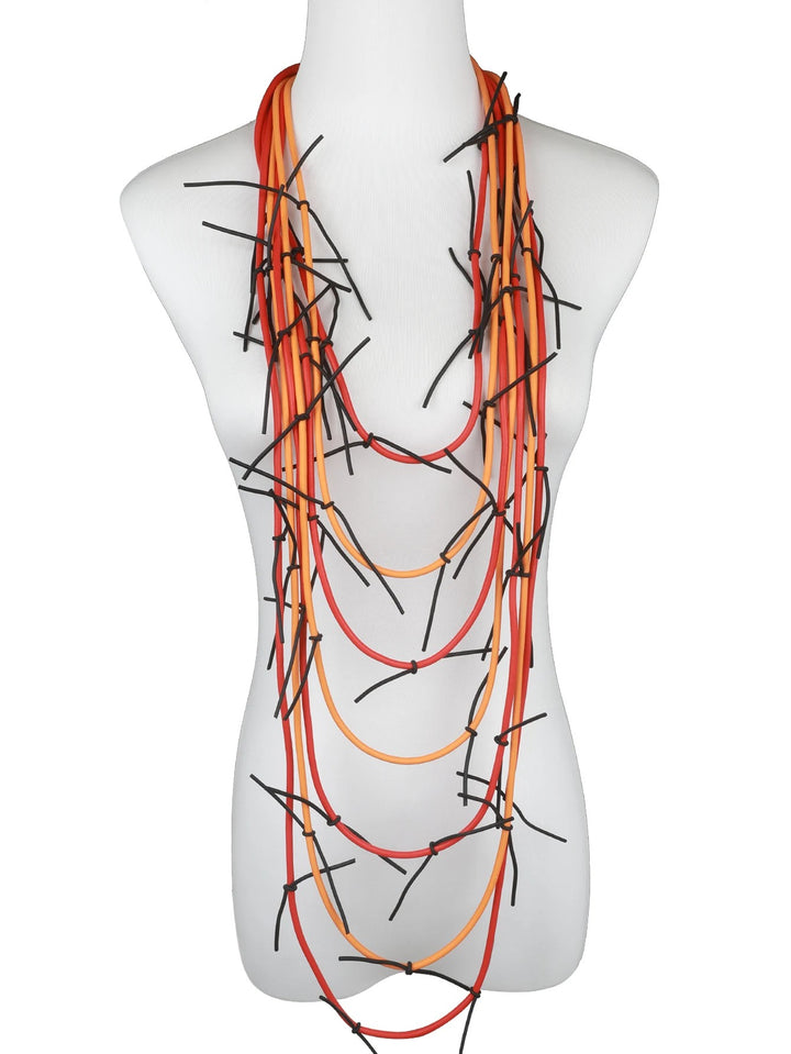 Thornwrap Rubber Necklace