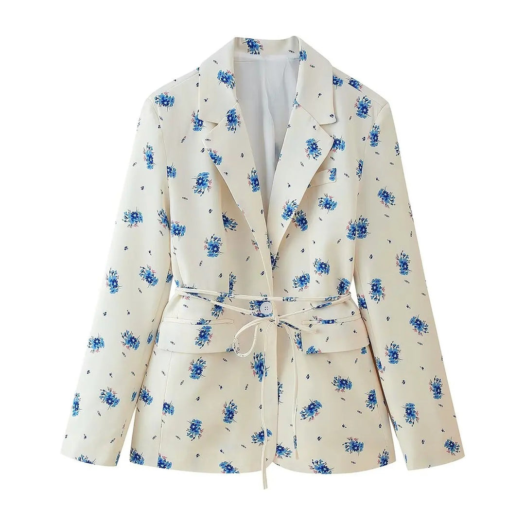 Fleur Sash Blazer