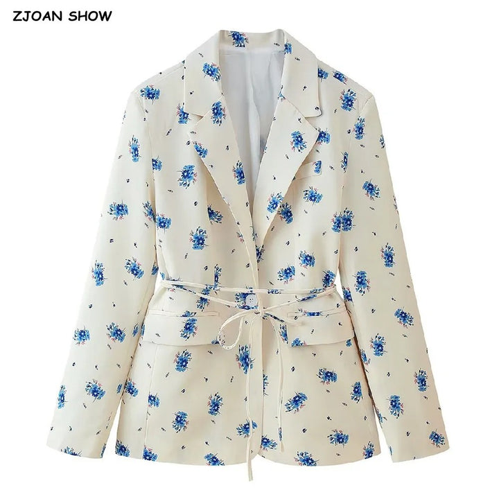 Fleur Sash Blazer