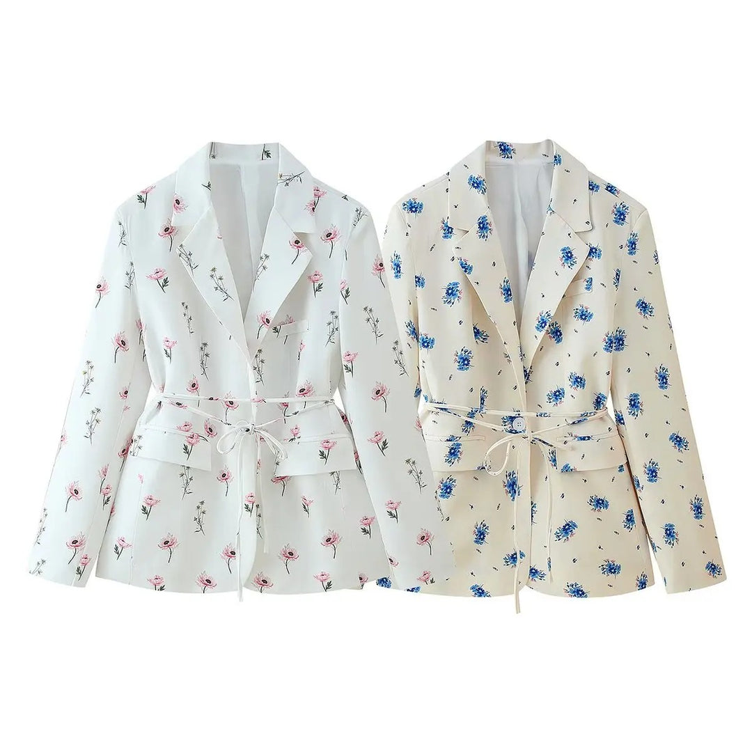 Fleur Sash Blazer