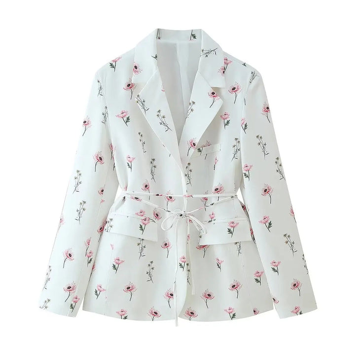Fleur Sash Blazer
