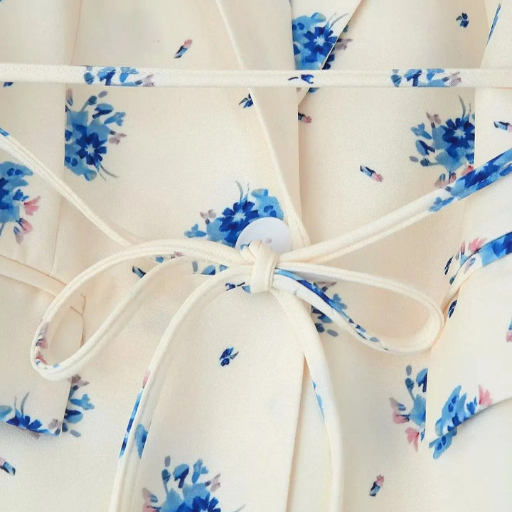 Fleur Sash Blazer