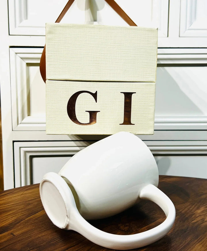 Loop Handle Ceramic Mug