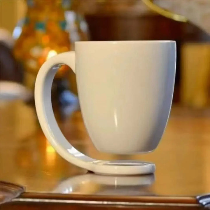 Loop Handle Ceramic Mug