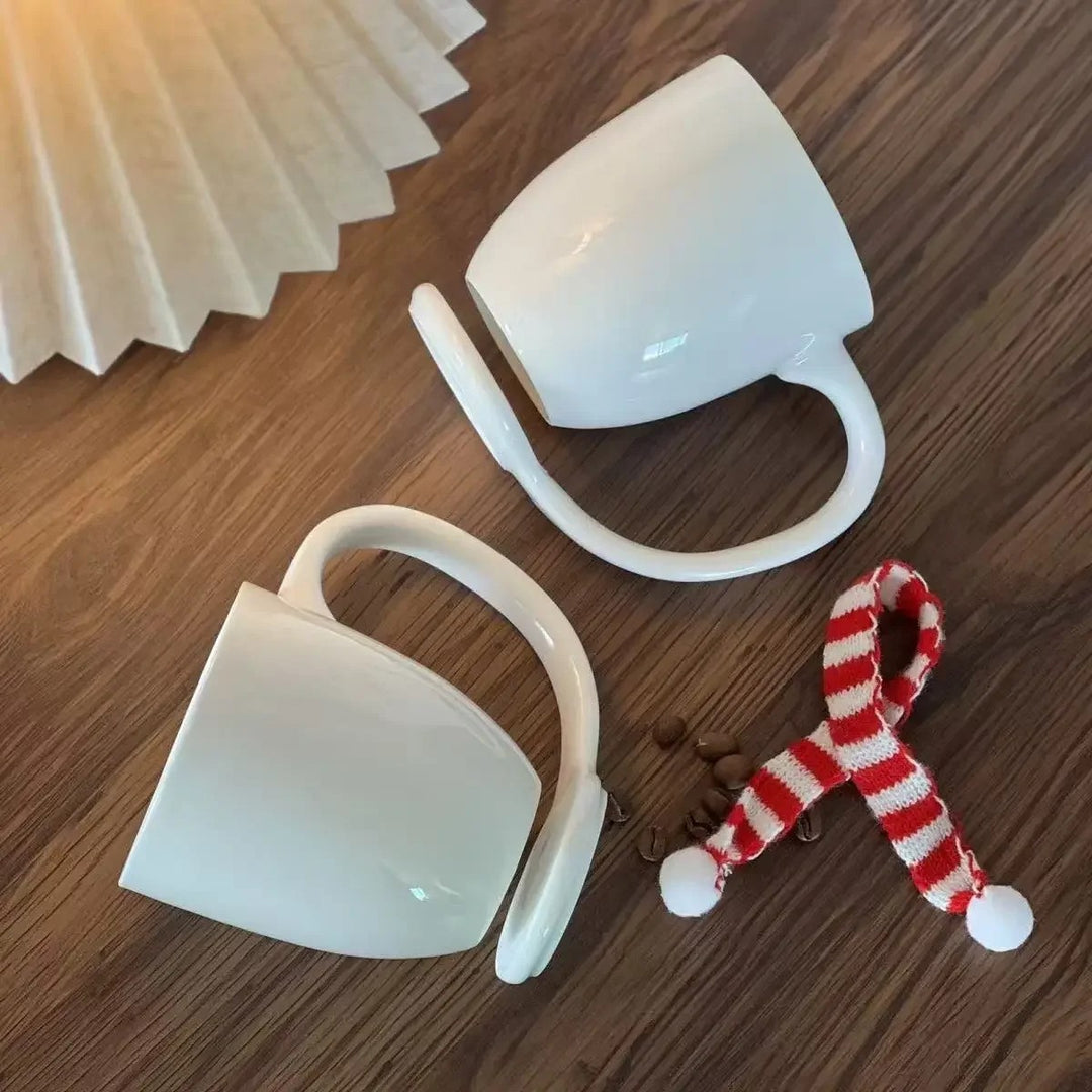 Loop Handle Ceramic Mug
