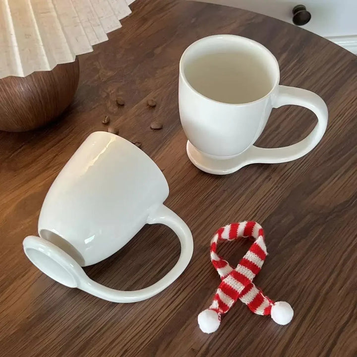 Loop Handle Ceramic Mug