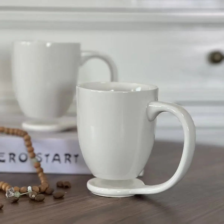 Loop Handle Ceramic Mug