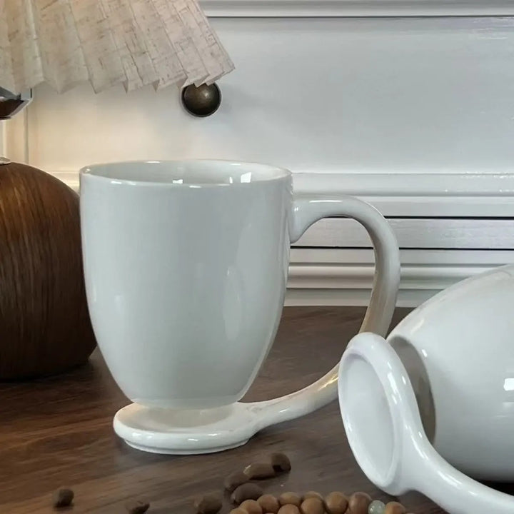 Loop Handle Ceramic Mug