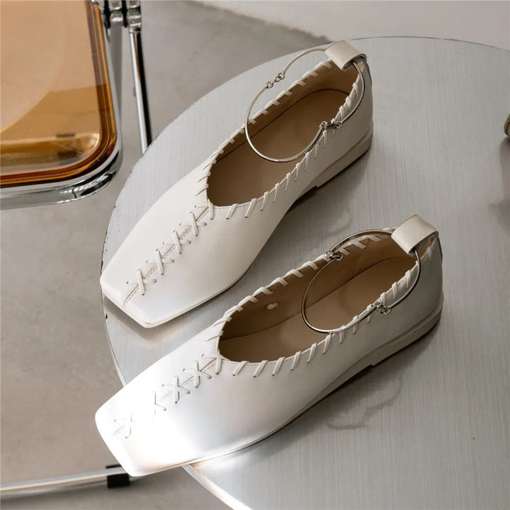 Atelier Woven Mary Janes