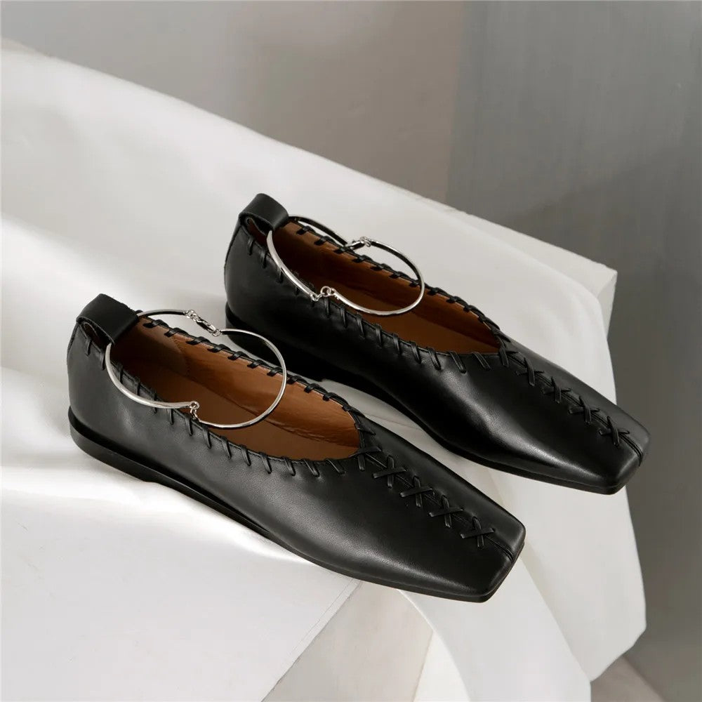 Atelier Woven Mary Janes
