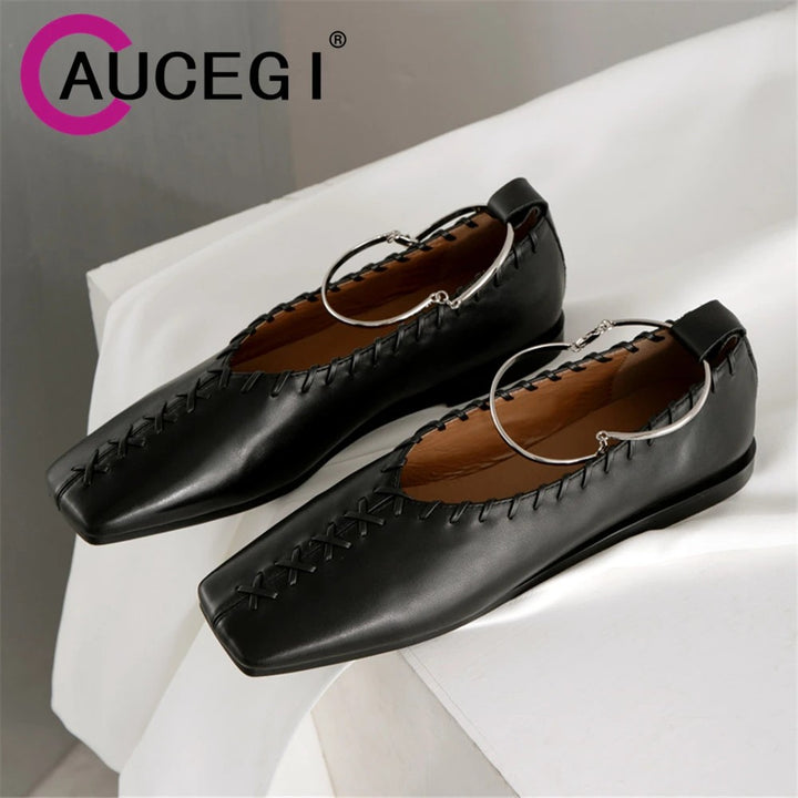 Atelier Woven Mary Janes