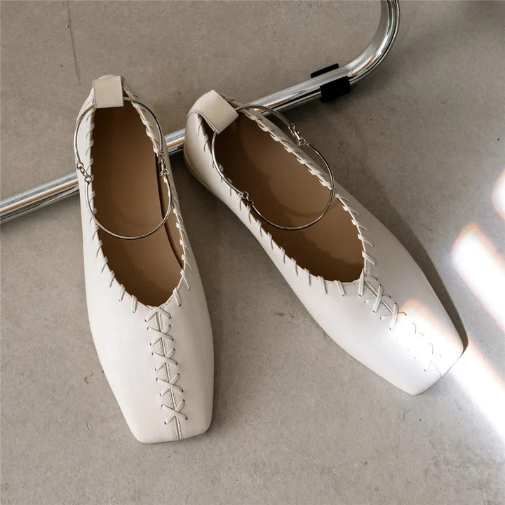 Atelier Woven Mary Janes