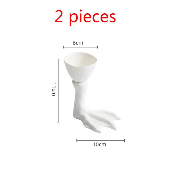 Webfoot Ceramic Serving Stand