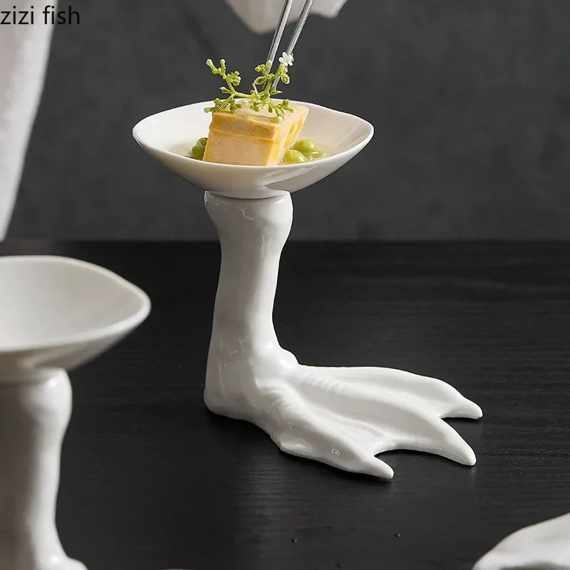 Webfoot Ceramic Serving Stand