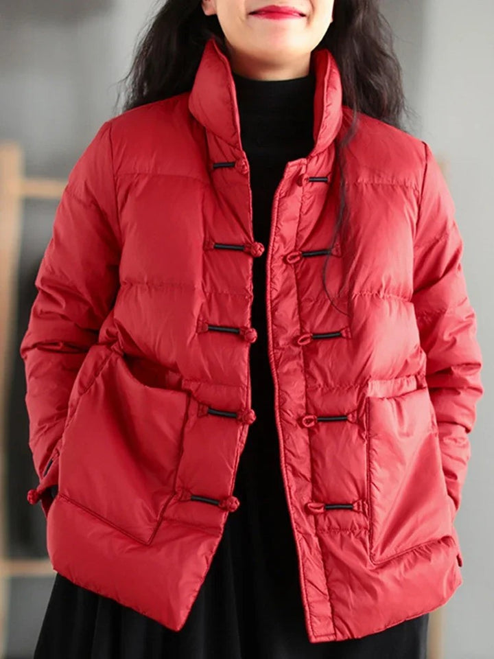 Lantern Knot-Button Puffer