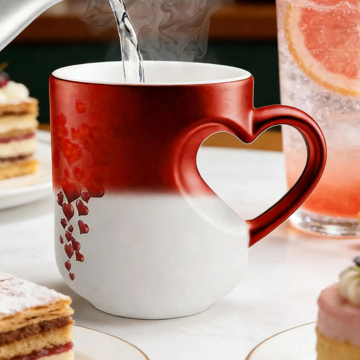 Sweetheart Handle Color-Changing Mug