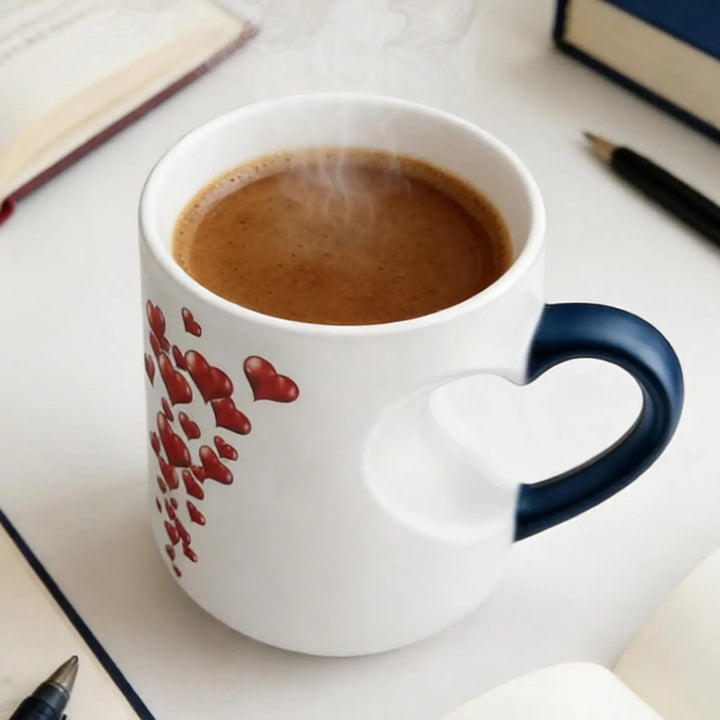 Sweetheart Handle Color-Changing Mug