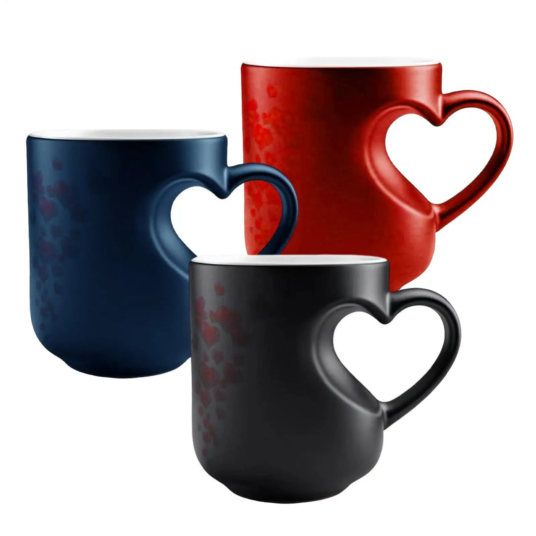 Sweetheart Handle Color-Changing Mug