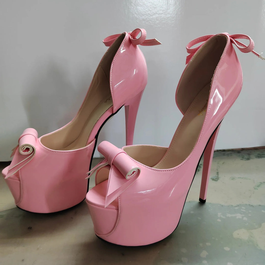 Bellaria Bow Platform Pumps
