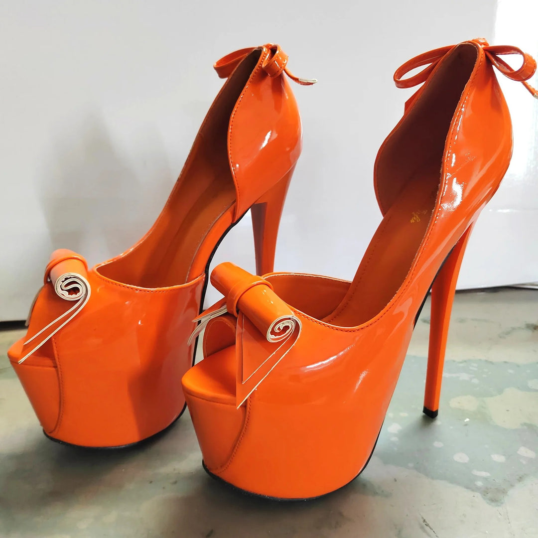 Bellaria Bow Platform Pumps