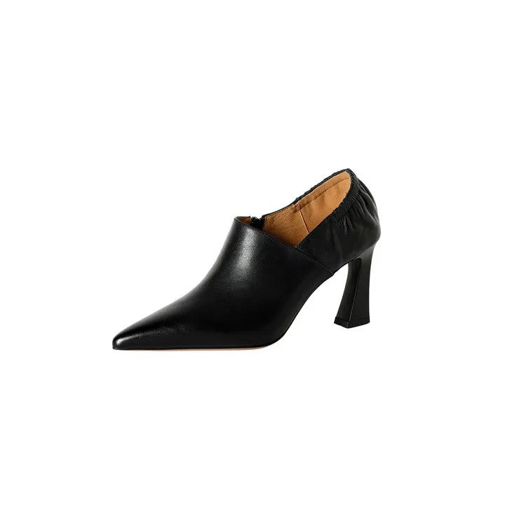 Allegra Pointed Ankle Boots