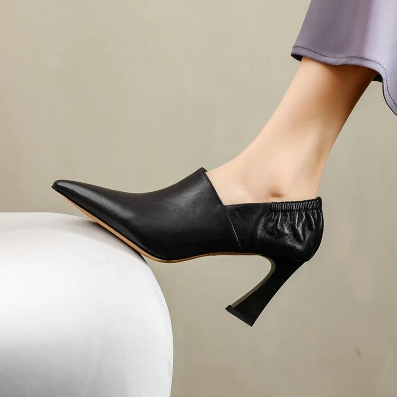 Allegra Pointed Ankle Boots