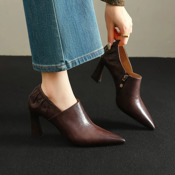 Allegra Pointed Ankle Boots